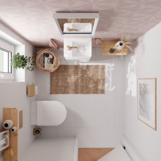 Umývadlo Hansgrohe Xelu Q 36x25 cm otvor pre batériu vľavo 60315450