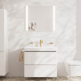 Umývadlo Hansgrohe Xelu Q 80x48 cm otvor pre batériu, bez prepadu 60318450