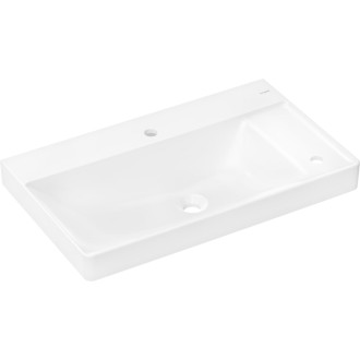 Umývadlo Hansgrohe Xelu Q 80x48 cm s dvoma otvormi pre batériu 60319450