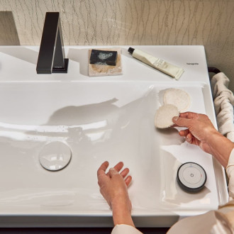 Umývadlo Hansgrohe Xelu Q 80x48 cm s dvoma otvormi pre batériu 60319450