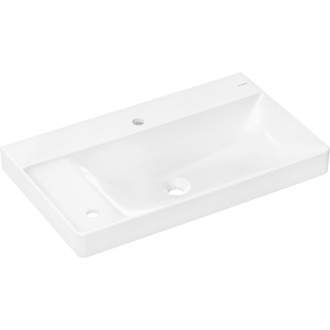 Umývadlo Hansgrohe Xelu Q 80x48 cm s dvoma otvormi pre batériu 60320450