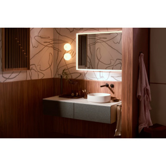 Umývadlo Hansgrohe Xuniva Evo S 40x40 cm piesková matná béžová mat bez otvoru pre batériu, bez prepadu 60323780