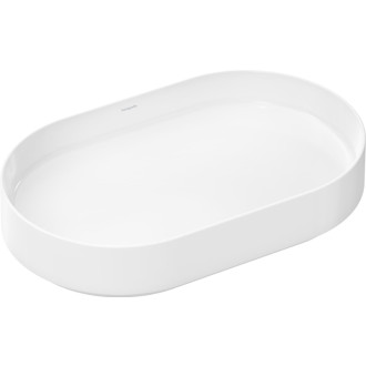 Umývadlo Hansgrohe Xuniva Evo U 65x40 cm bez otvoru pre batériu, bez prepadu 60325450
