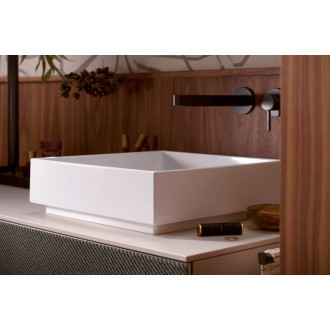 Umývadlo Hansgrohe Xuniva Evo E 40x40 cm bez otvoru pre batériu, bez prepadu 60324450