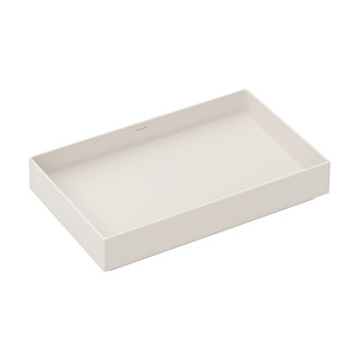 Umývadlo Hansgrohe Xuniva Evo E 65x40 cm piesková matná béžová mat bez otvoru pre batériu, bez prepadu 60326780