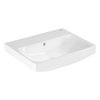 Umývadlo Grohe Euro Ceramic 55x44 cm alpská biela bez otvoru pre batériu, s prepadom 102432SH00