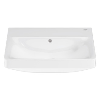Umývadlo Grohe Euro Ceramic 55x44 cm alpská biela bez otvoru pre batériu, s prepadom 102432SH00