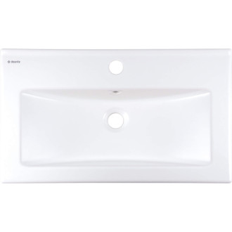 Deante TUBO zápustné umývadlo, biela, 615x360 mm CTU_636M