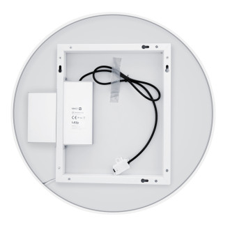 Nimco ZPB 31000RVX-05 BIELÉ LED zrkadlo pr. 600 s dvoma dotykovými senzormi