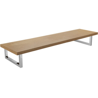 CERANO - Doska pod umývadlo Navira Pro + 2+1 podperná konzola - dub medový - 160x46x3,6 cm