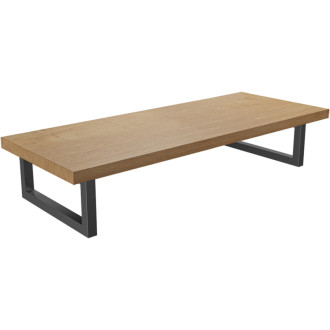 CERANO - Doska pod umývadlo Navira Pro + podperná konzola - dub medový - 70x46x3, 6 cm