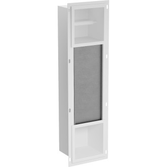 Držiak toaletného papiera Mexen X-Wall-BP s úložným priestorom, biely - 1924