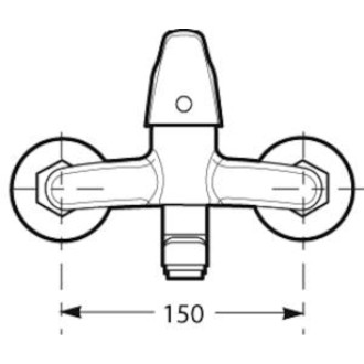 Umývadlová batéria Jika Talas s otočným ramienkom chróm H3111N70042301