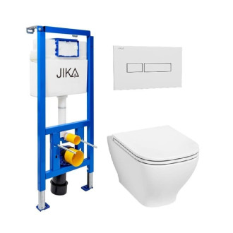 Závesný wc set do ľahkých stien / predstenová Jika Deep KMPLDEEPJ