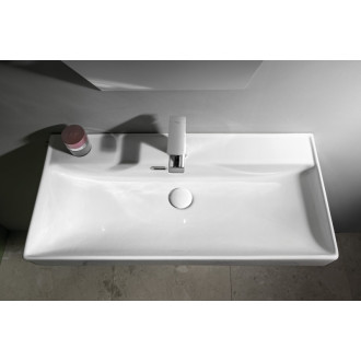 PARLA keramické umývadlo 80x38cm, biela