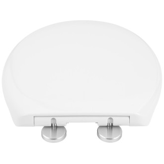 SAMANTA WC sedátko, Soft Close, Easy Take, biela