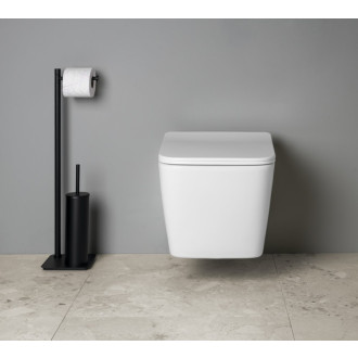 PORTO závesná WC misa, Vortex Rimless, 36x52cm, biela