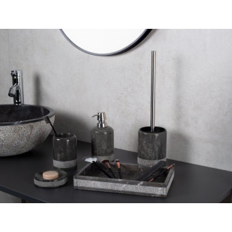 POSH dávkovač mydla na postavenie, mramor, šedá