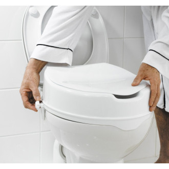 HANDICAP WC sedátko zvýšené 10cm, čierna