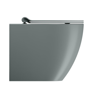 PURA WC misa stojaca, Swirlflush, 36x55cm, spodný/zadný odpad, agave dual-mat