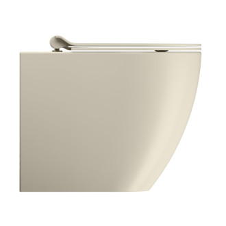 PURA WC misa stojaca, Swirlflush, 36x55cm, spodný/zadný odpad, creta dual-mat
