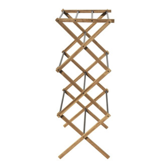 CIKCAK skladací stojan na uteráky 73x97x39cm, jaseň