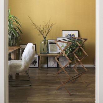 CIKCAK skladací stojan na uteráky 73x97x39cm, jaseň