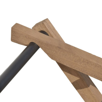 CIKCAK skladací stojan na uteráky 73x97x39cm, jaseň