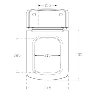 PURITY WC sedátko, SLIM, Soft Close, biela