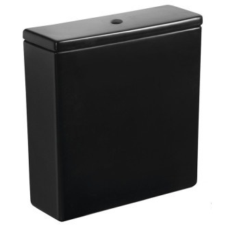 Nádržka k WC kombi, čierna mat