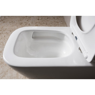 IMALA WC kombi, Vortex Rimless, spodný/zadný odpad, biela