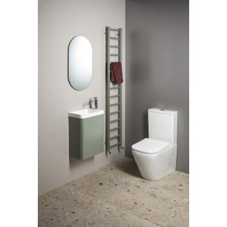 IMALA WC kombi, Vortex Rimless, spodný/zadný odpad, biela