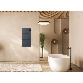 ONSEN EVO elektrické vykurovacie teleso 400x900mm, 1000 W, antracit