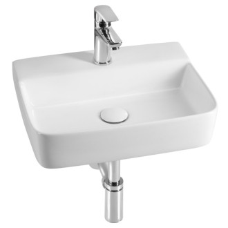 CRISTY keramické umývadlo 45x34cm, biela