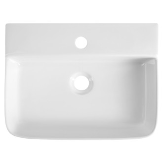 CRISTY keramické umývadlo 45x34cm, biela