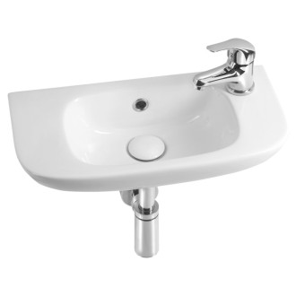 KIA keramické umývadlo 49x25cm, biela