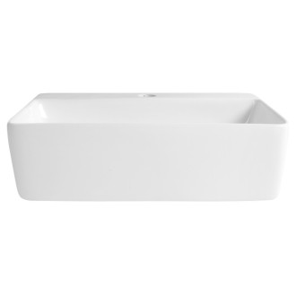 MERCY keramické umývadlo 40x30cm, biela