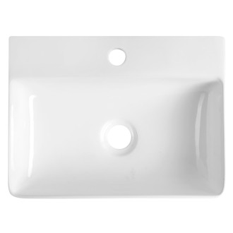 MERCY keramické umývadlo 40x30cm, biela