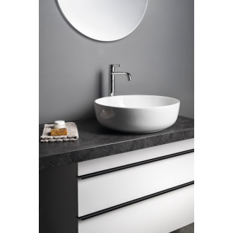 RONDEA keramické umývadlo na dosku Ø 41cm, biela