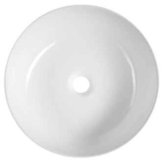 RONDEA keramické umývadlo na dosku Ø 41cm, biela