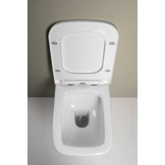 SPAZIA závesná WC misa 34x53cm, biela