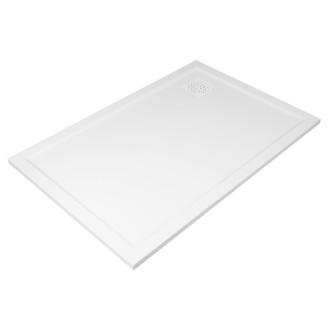 XENA sprchová vanička z liateho mramoru, obdĺžnik 120x80cm, biela