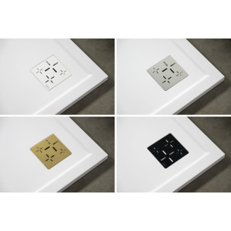 XENA sprchová vanička z liateho mramoru, obdĺžnik 120x90cm, biela