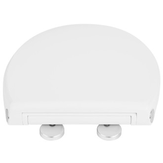 PHARO WC sedátko s LED podsvietením, Soft Close, Easy Take, biela