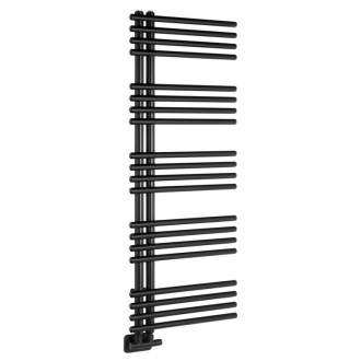 NYMPHA vykurovacie teleso 500x1250mm, čierna mat