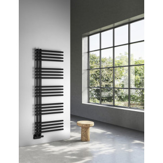 NYMPHA vykurovacie teleso 500x1250mm, čierna mat