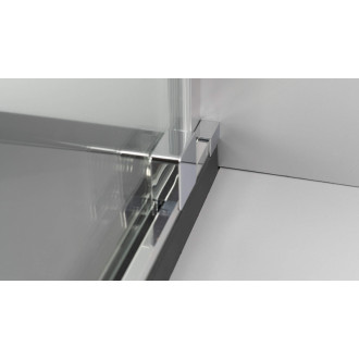 Deante PRIZMA posuvná Walk-In stena, 140x195 cm, chróm KTJ_034R