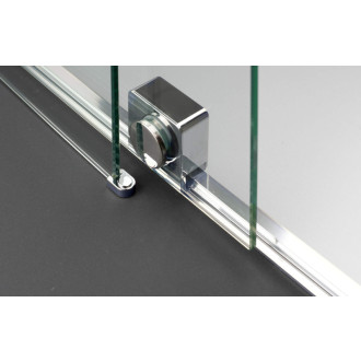 Deante PRIZMA posuvná Walk-In stena, 140x195 cm, chróm KTJ_034R