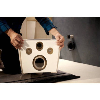 WC s doskou závesné Hansgrohe EluPura Original S zadný odpad 60207450