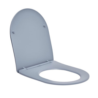 Wc doštička softclose SAT Infinitio tmavo modrá SATINFPDBLM